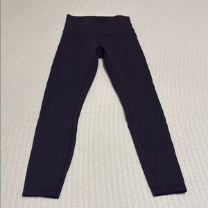 Lululemon Wunder Train Size 6 Black 25”